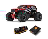 Arrma Gorgon 4X2 MEGA 550 Brushed 1/10 Monster Truck RTR (Red)