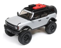 Axial SCX24 2021 Ford Bronco Hard Body 1/24 4WD RTR Scale Mini Crawler (Grey)